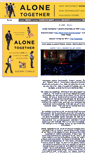 Mobile Screenshot of alonetogetherbook.com